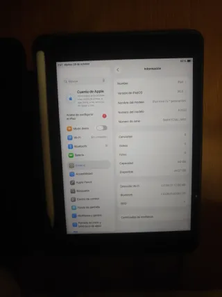 iPad mini 5 Space Gray + Teclado y Lápiz