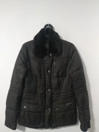 Abrigo Geox Negro Marrón