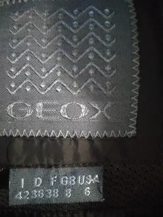 Abrigo Geox Negro Marrón