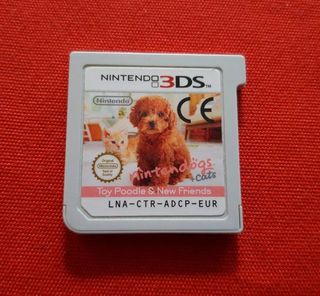 Nintendogs + Cats 3DS Toy Poodle y amigos