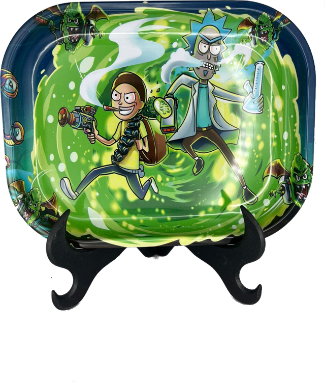 Bandeja Rick y Morty multicolor