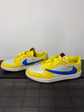 Nike Air Jordan 1 Low Amarillo Azul