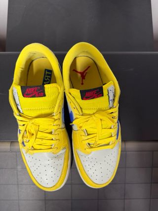 Nike Air Jordan 1 Low Amarillo Azul