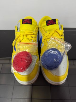 Nike Air Jordan 1 Low Amarillo Azul