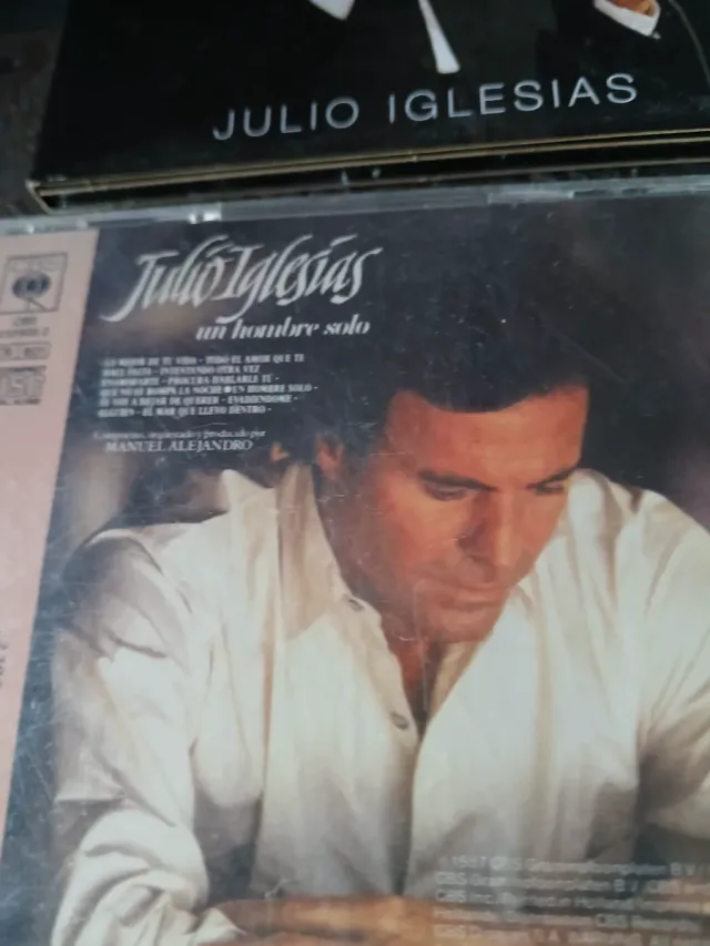 Lote 8 CDs Julio Iglesias