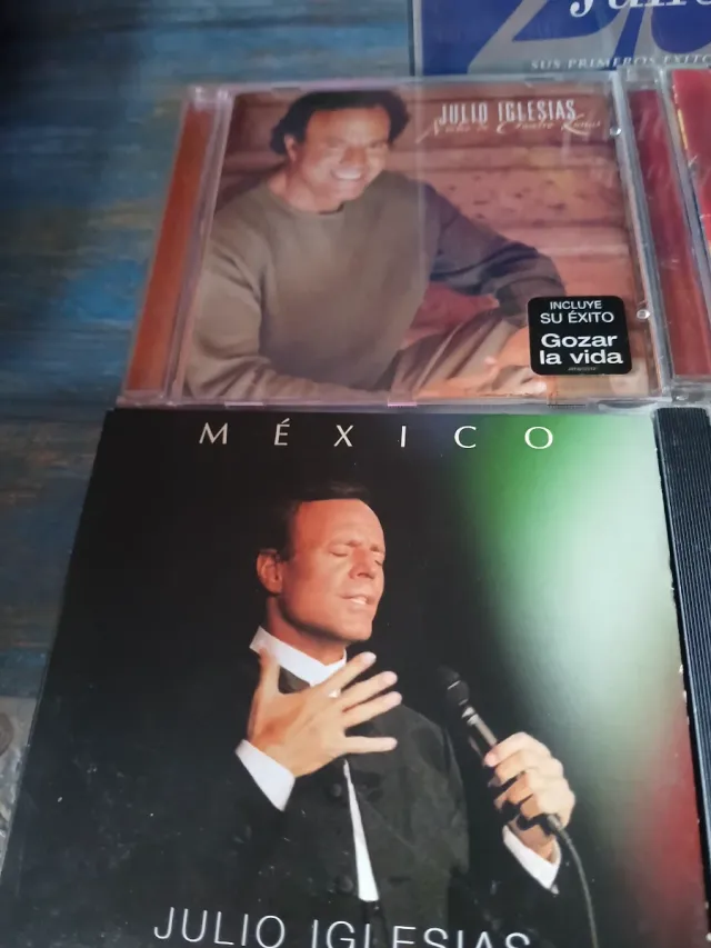 Lote 8 CDs Julio Iglesias