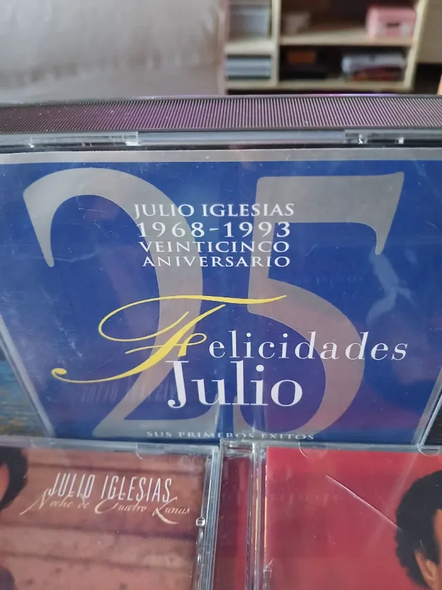 Lote 8 CDs Julio Iglesias