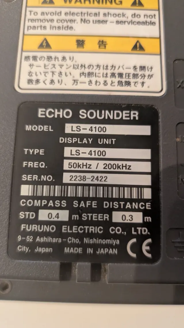 Sonda de Pesca Furuno LS-4100