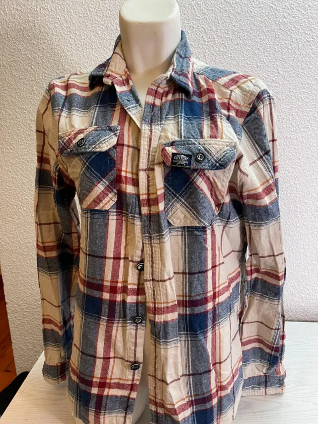 Sobrecamisa Superdry cuadros