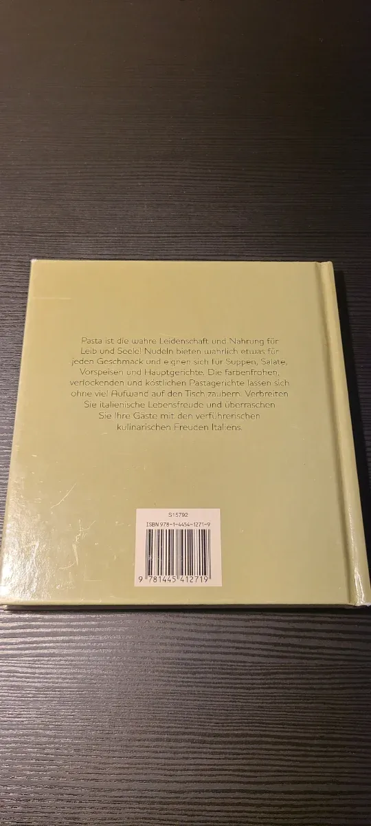 Libro pasta easy alemán