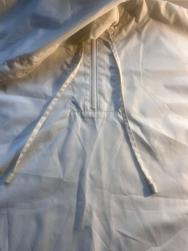 Parka Zara Blanca Talla M