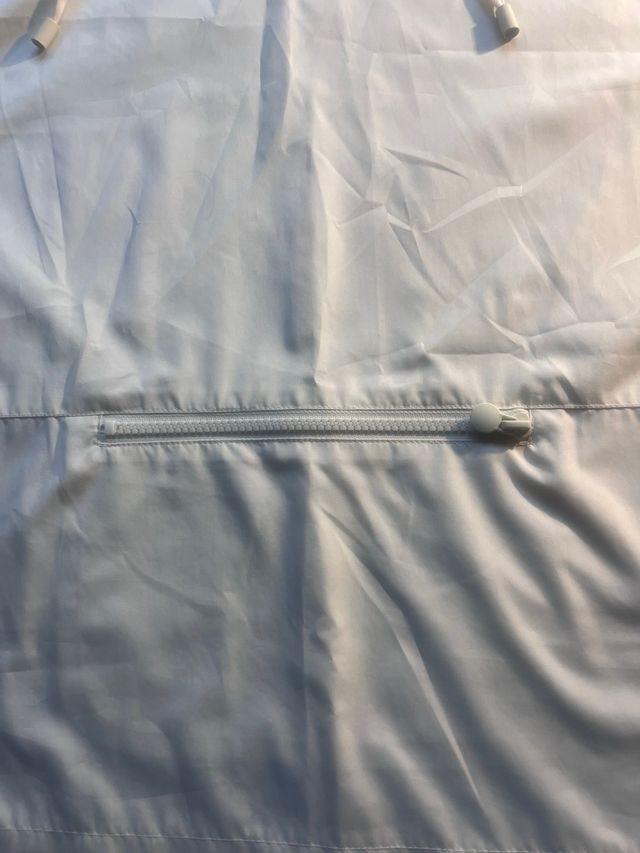 Parka Zara Blanca Talla M