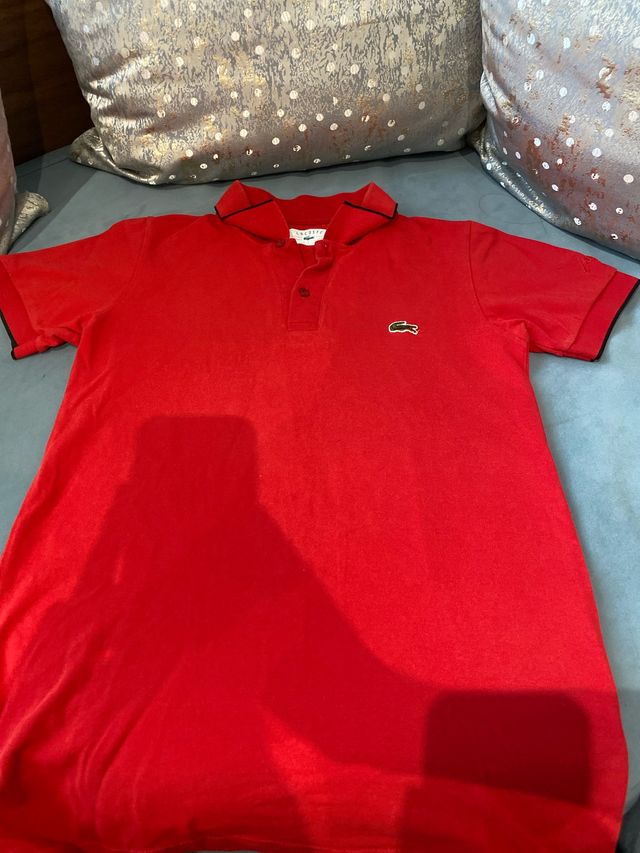 Polo Lacoste Rojo