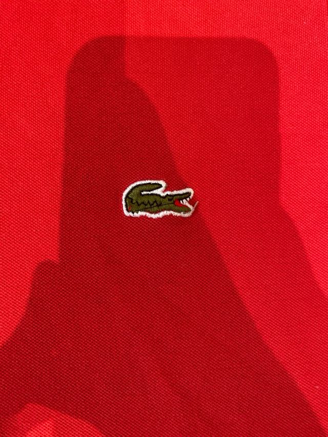 Polo Lacoste Rojo