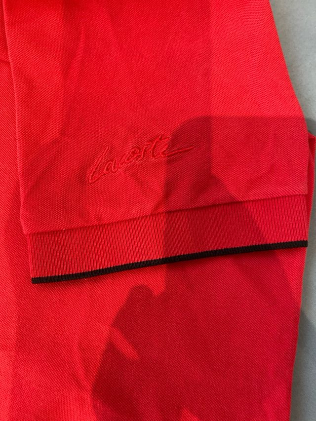 Polo Lacoste Rojo