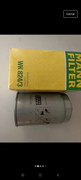 Filtro Gasoil Mann Filter WK 824/3
