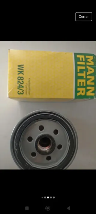 Filtro Gasoil Mann Filter WK 824/3