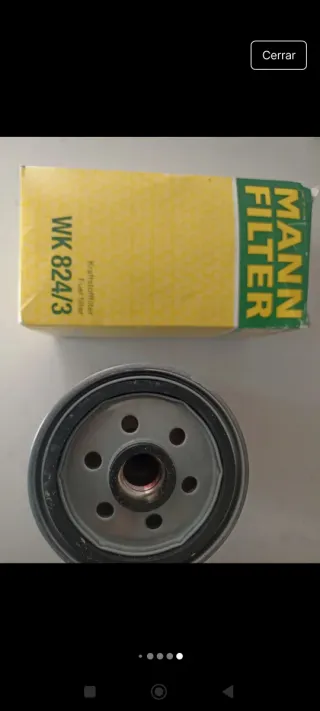 Filtro Gasoil Mann Filter WK 824/3