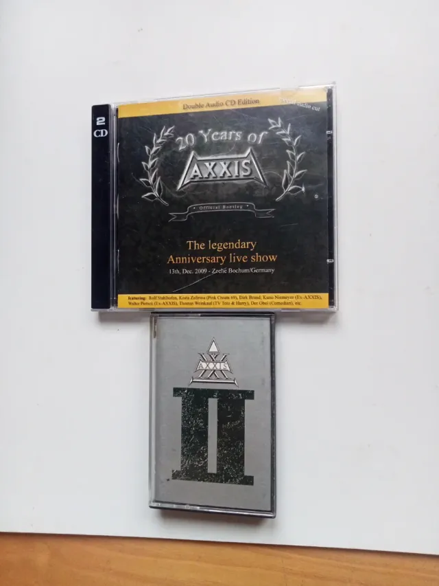 CD y Cassette Axxis - 20 Years of Axxis