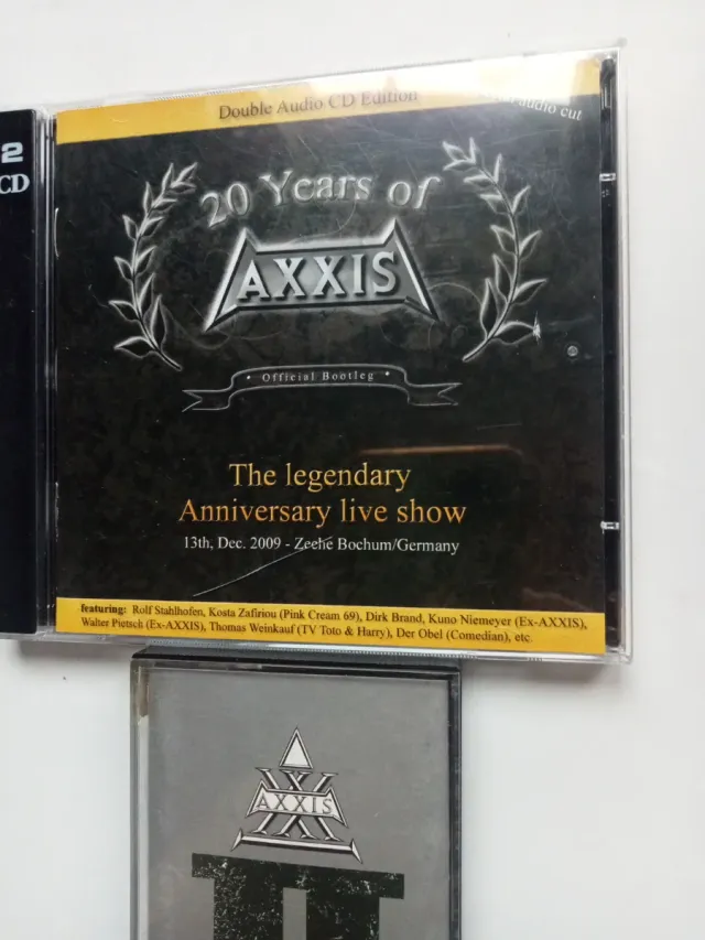 CD y Cassette Axxis - 20 Years of Axxis