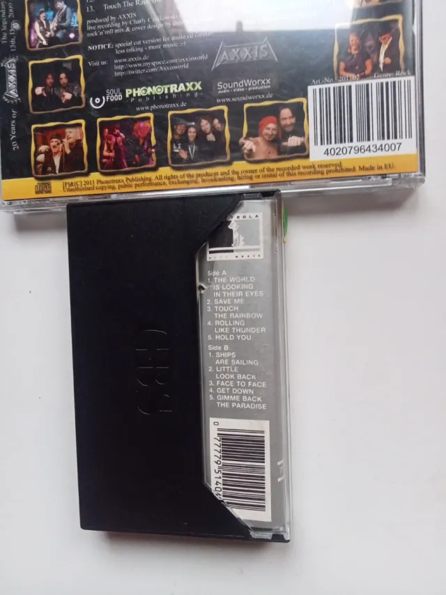 CD y Cassette Axxis - 20 Years of Axxis
