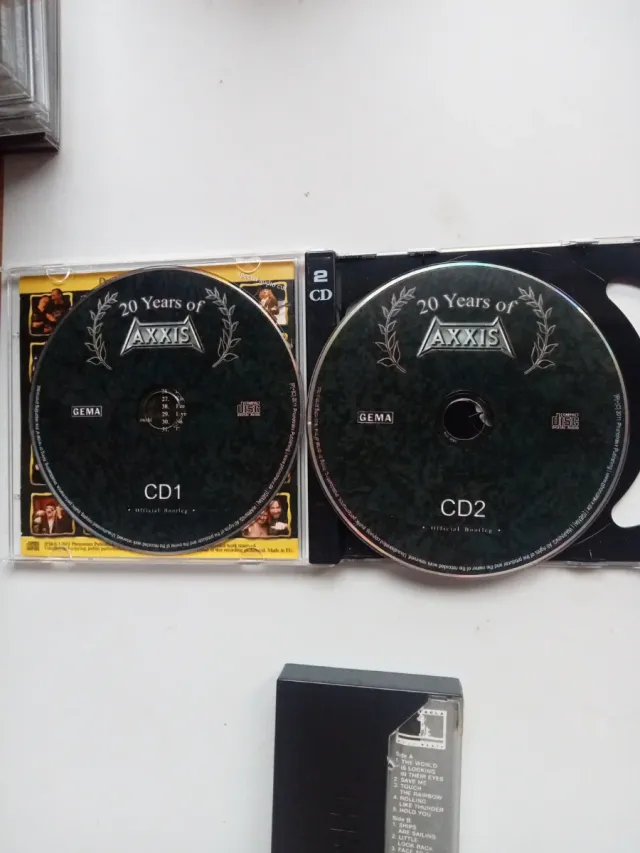 CD y Cassette Axxis - 20 Years of Axxis
