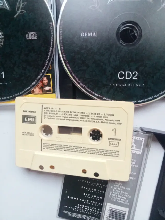 CD y Cassette Axxis - 20 Years of Axxis
