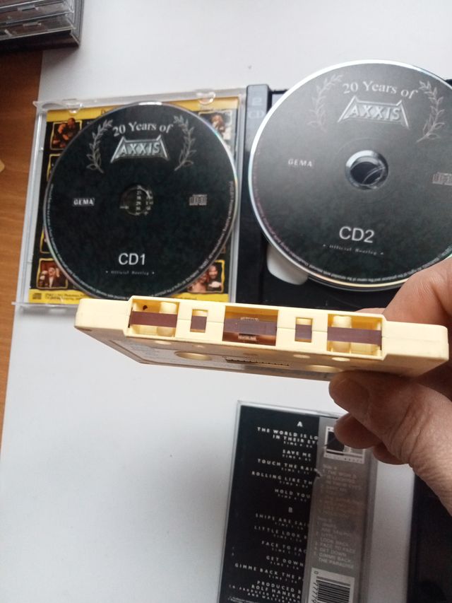 CD y Cassette Axxis - 20 Years of Axxis