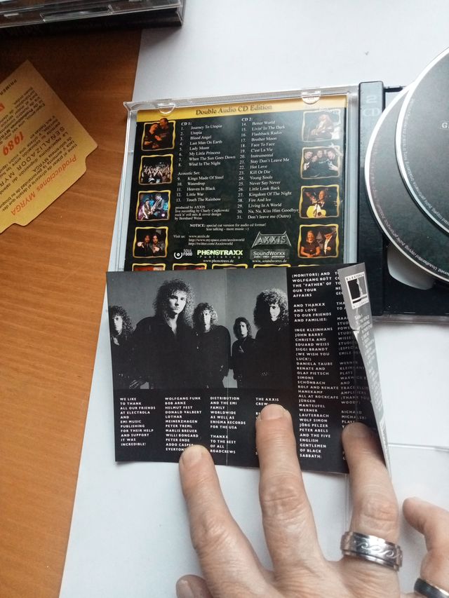 CD y Cassette Axxis - 20 Years of Axxis