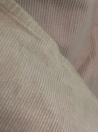 Pantalón de campana micropana Zara rosa