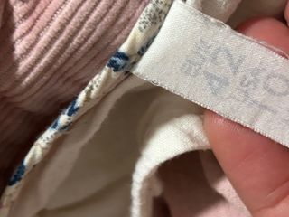 Pantalón de campana micropana Zara rosa