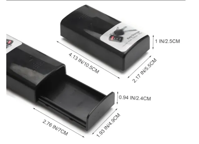 Caja magnética para llaves