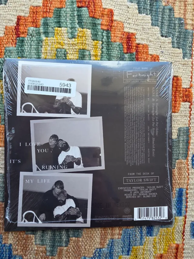 Taylor Swift - Fortnight 7" RSD25 Vinile Bianco