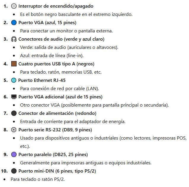 Ordenador Táctil - TPV 10POS modelo PT-15IIN264