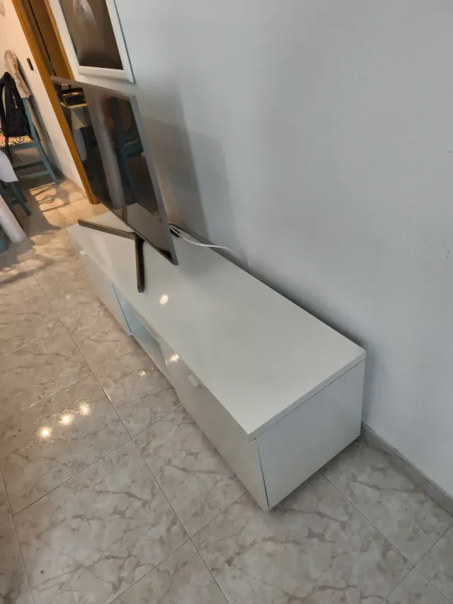 Mueble TV Byas Ikea Blanco