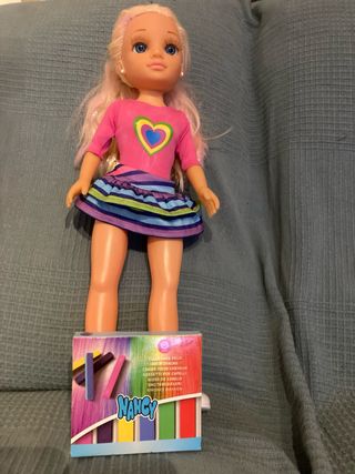 Muñeca Nancy un día de mechas