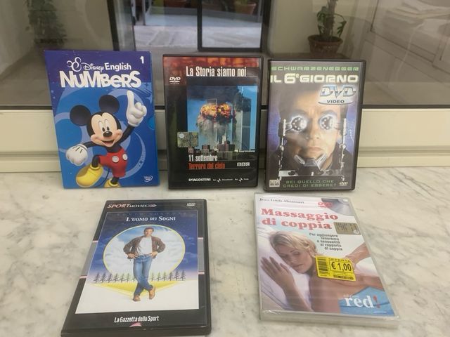 Lotto DVD: Azione, Animazione, Documentari
