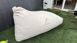 Puf de jardín Sklum beige
