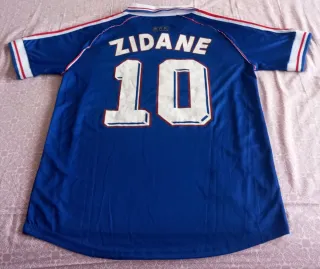 Camiseta Vintage Francia Adidas Mundial 98, Zidane