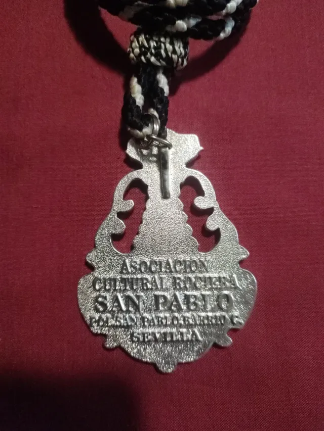 MEDALLA ASOCIACIÓN ROCIERA SAN PABLO (SEVILLA)