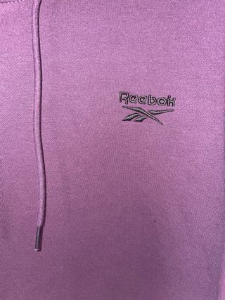 Sudadera Reebok Morada Talla L