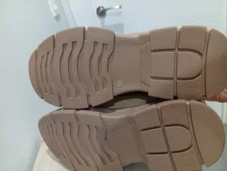 Botas Tácticas Puntera Acero Beige.