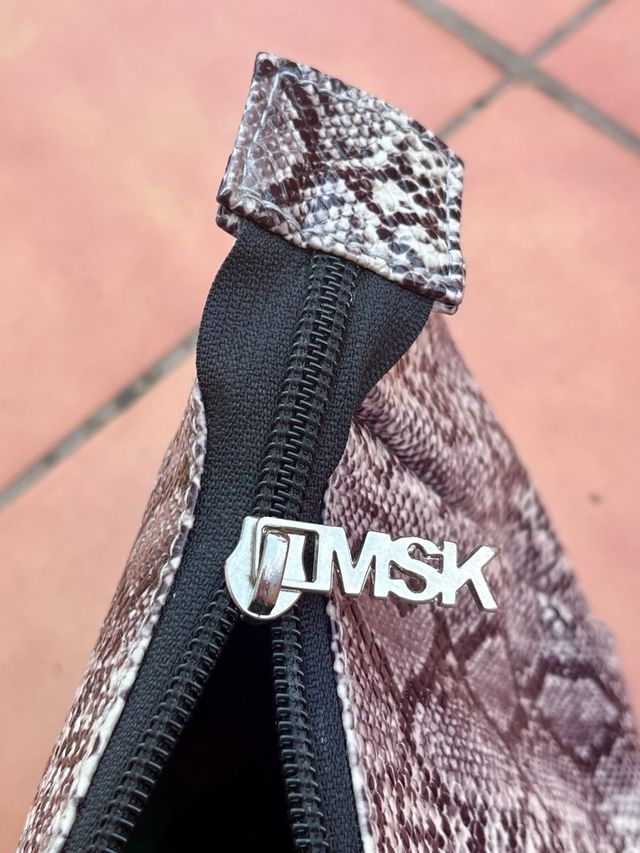 Neceser de viaje MSK estampado serpiente