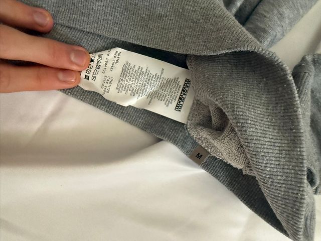 Sudadera Napapijri Gris Logo Bandera