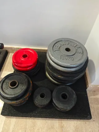 Discos de gimnasio 80 kg