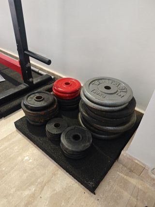 Discos de gimnasio 80 kg