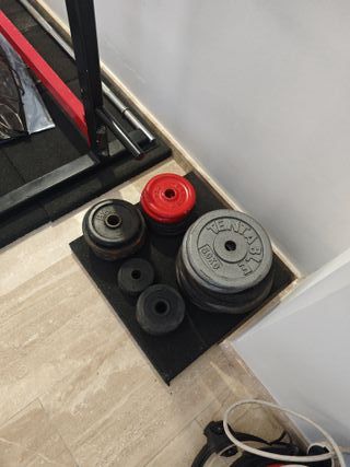 Discos de gimnasio 80 kg