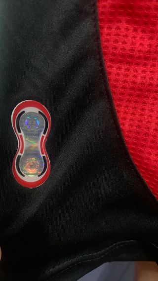 Camiseta AC Milan Manga Larga Negra Bwin 07/08