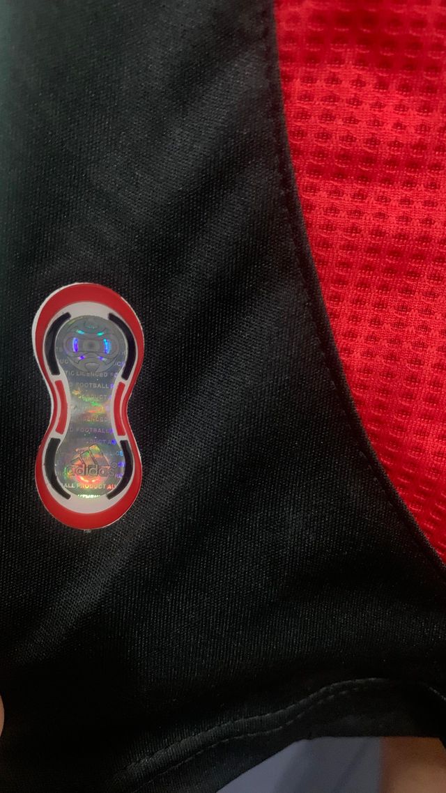 Camiseta AC Milan Manga Larga Negra Bwin 07/08