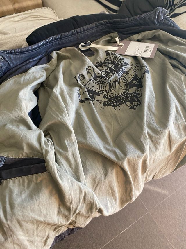 Chaqueta Piel Gipsy Hombre Talla S Nueva